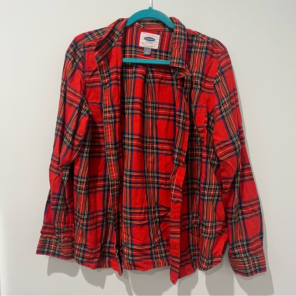 Old Navy Red Flannel